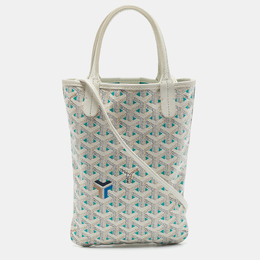 Goyard: Белая сумка 