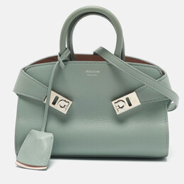 Salvatore Ferragamo: Зелёная сумка 