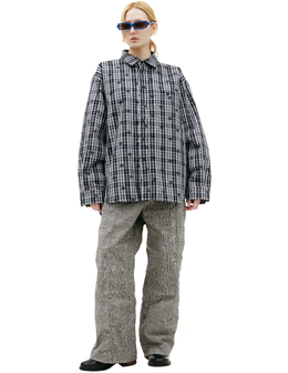 VETEMENTS: Рубашка в клетку 