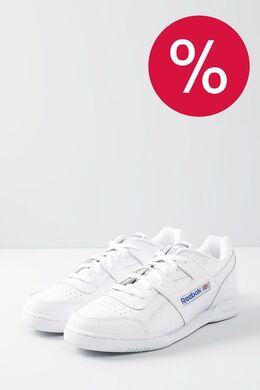 REEBOK: Белые кеды  Workout Plus