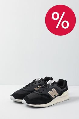 NEW BALANCE: Чёрные кроссовки  997