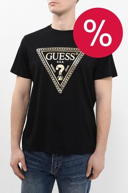 Guess: Хлопковая футболка 