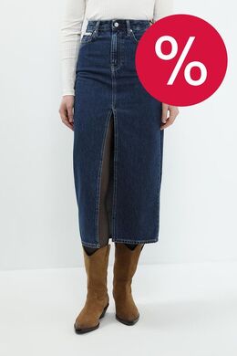 Calvin Klein Jeans: Джинсовая юбка 