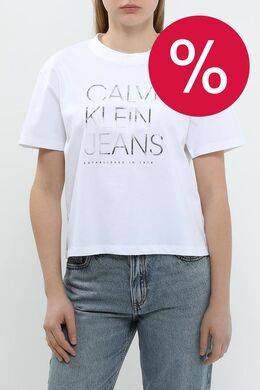 Calvin Klein Jeans: Хлопковая футболка 