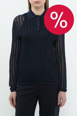 Tommy Hilfiger: Синее поло 