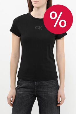 Calvin Klein: Хлопковая футболка 