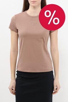 Calvin Klein: Хлопковая футболка 