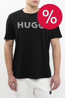 HUGO: Хлопковая футболка 