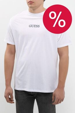 Guess: Хлопковая футболка 