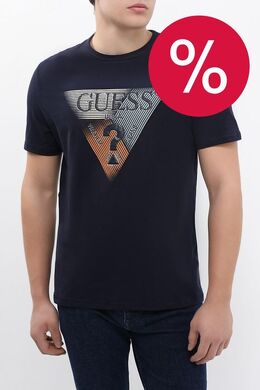 Guess: Хлопковая футболка 