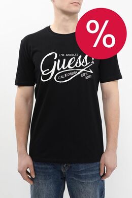 Guess: Хлопковая футболка 