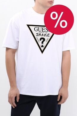 Guess: Хлопковая футболка 
