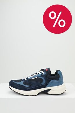 Tommy Hilfiger: Синие кроссовки 