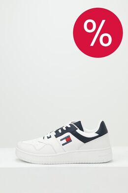 Tommy Hilfiger: Белые кроссовки 
