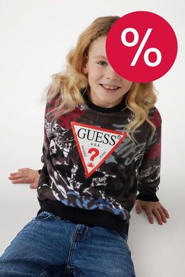 Guess: Хлопковый свитшот 