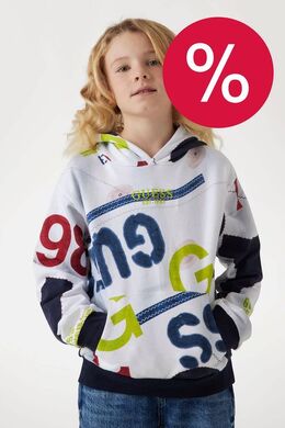 Guess: Хлопковая толстовка 