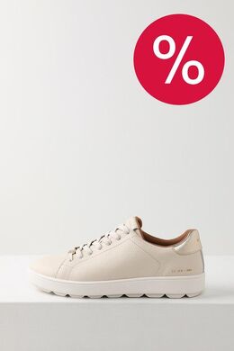 Geox: Бежевые кеды 