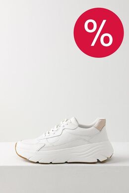 Geox: Белые кроссовки 