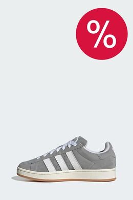 Adidas: Серые кроссовки  Campus