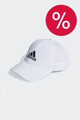 Adidas: Белая кепка 