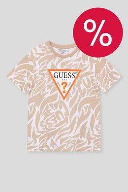 Guess: Хлопковая футболка 