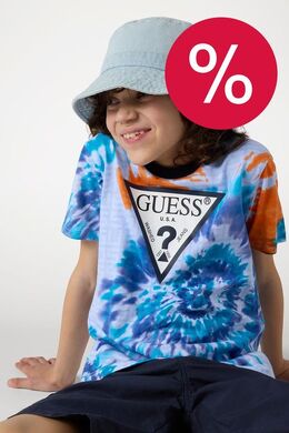 Guess: Хлопковая футболка 