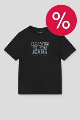 Calvin Klein Jeans: Хлопковая футболка 