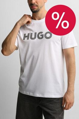 HUGO: Хлопковая футболка 