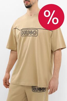 HUGO: Хлопковая футболка 