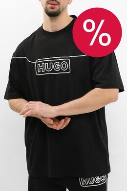 HUGO: Хлопковая футболка 