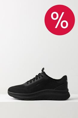 Geox: Чёрные кроссовки 