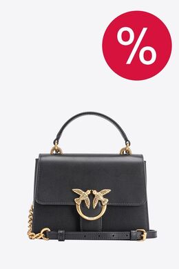 Pinko: Чёрная сумка  Love Mini