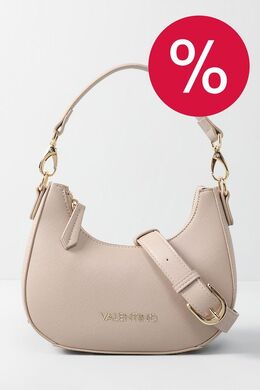 Valentino: Бежевая сумка 