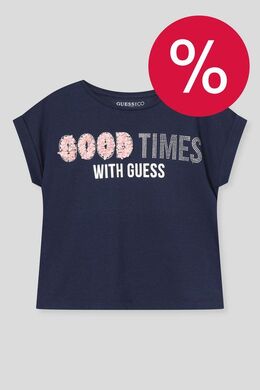 Guess: Хлопковая футболка 