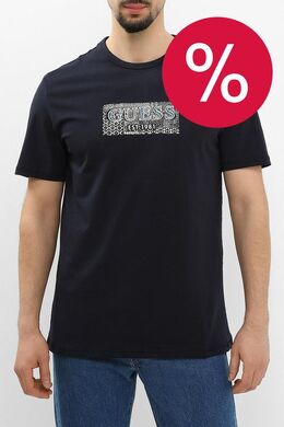 Guess: Хлопковая футболка 