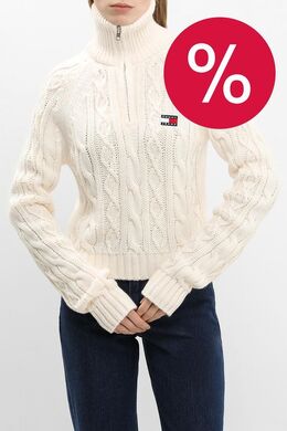 Tommy Jeans: Свитер с воротником 