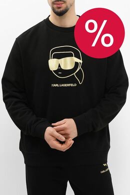 Karl Lagerfeld: Хлопковый свитшот 