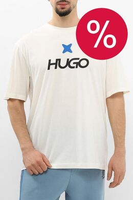 HUGO: Хлопковая футболка 