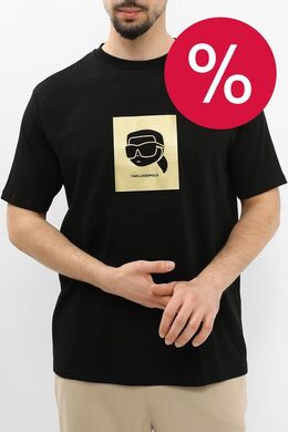 Karl Lagerfeld: Хлопковая футболка 