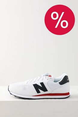 NEW BALANCE: Белые кроссовки  500