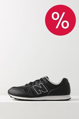 NEW BALANCE: Чёрные кроссовки  373