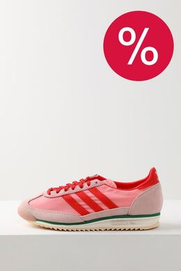 Adidas: Розовые кроссовки 