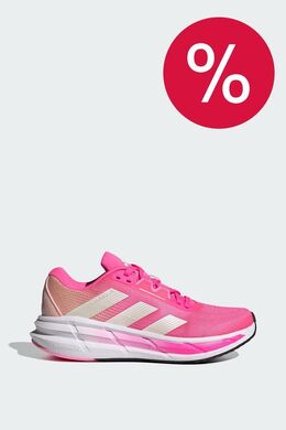 Adidas: Розовые кроссовки 