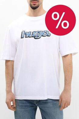 HUGO: Хлопковая футболка 