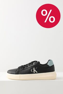 Calvin Klein: Чёрные кеды 