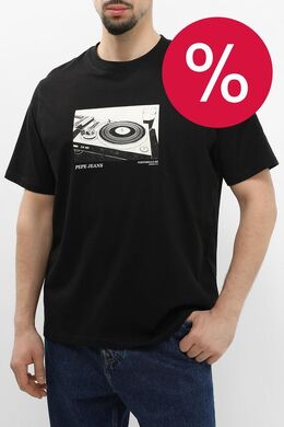PEPE JEANS: Хлопковая футболка 