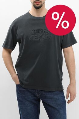 PEPE JEANS: Хлопковая футболка 