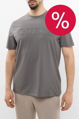 Guess: Хлопковая футболка 
