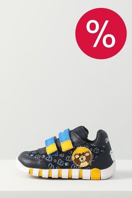 Geox: Синие кроссовки 