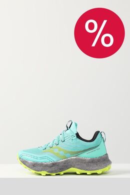 Saucony: Голубые кроссовки  Endorphin